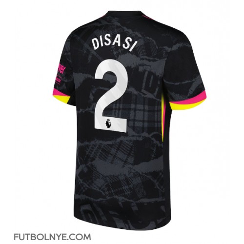 Camiseta Chelsea Axel Disasi #2 Tercera Equipación 2024-25 manga corta